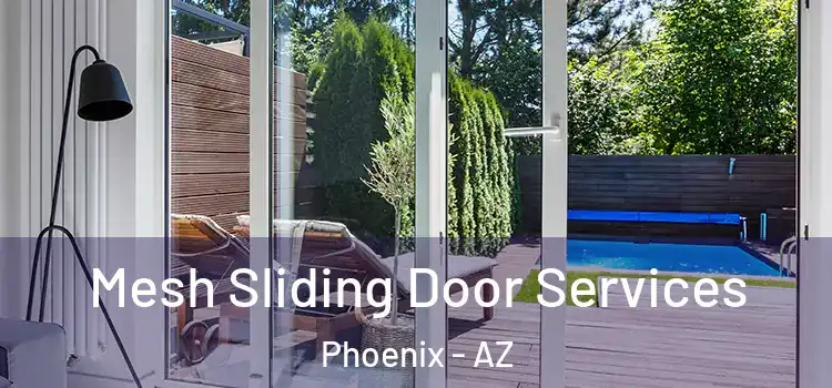 Mesh Sliding Door Services Phoenix - AZ